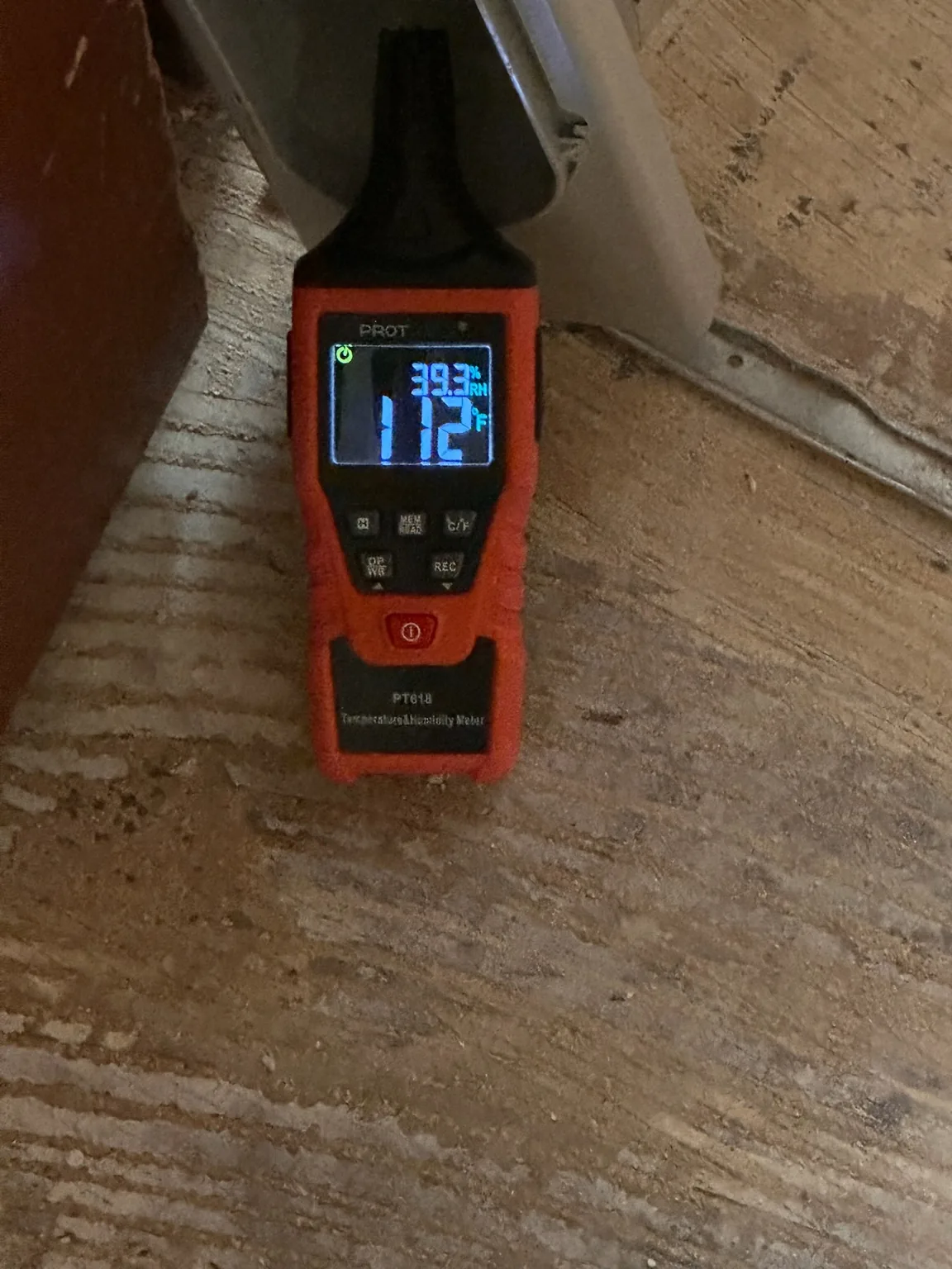 Environmental conditions recorded during active mitigation.